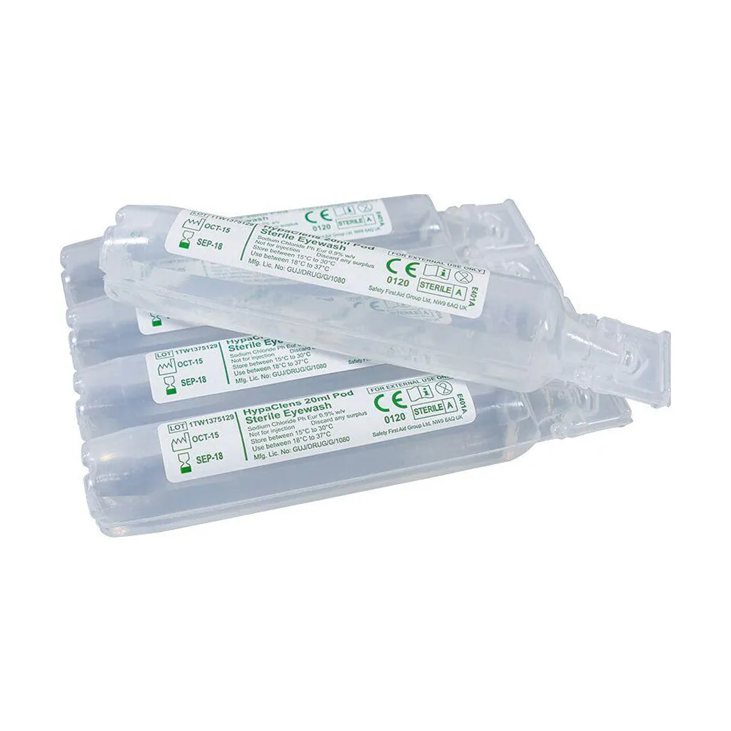 20ml Sterile Saline in a Pod - Single Pods