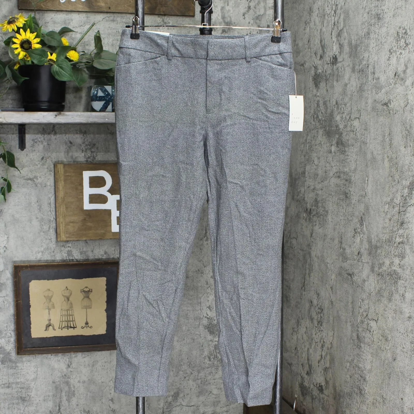A New Day Women's Bi-Stretch Skinny High Rise Ankle Dress Pants 534491