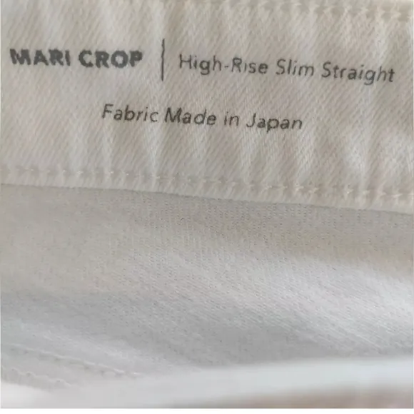 Adriano Goldschmied AG Womens Jeans Size 31 Mari High Rise Slim Straight Crop