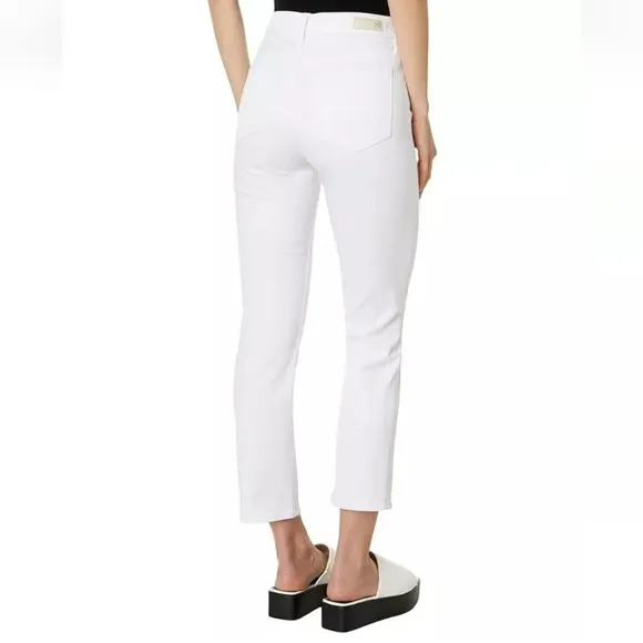 Adriano Goldschmied AG Womens Jeans Size 31 Mari High Rise Slim Straight Crop