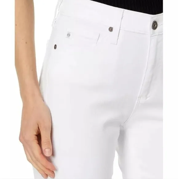 Adriano Goldschmied AG Womens Jeans Size 31 Mari High Rise Slim Straight Crop