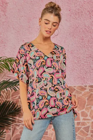 Beverly V-Neck Dolman Top