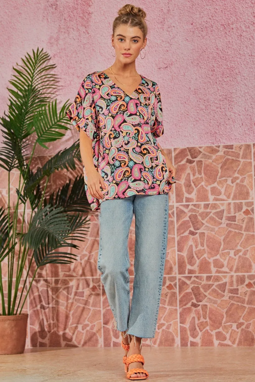 Beverly V-Neck Dolman Top