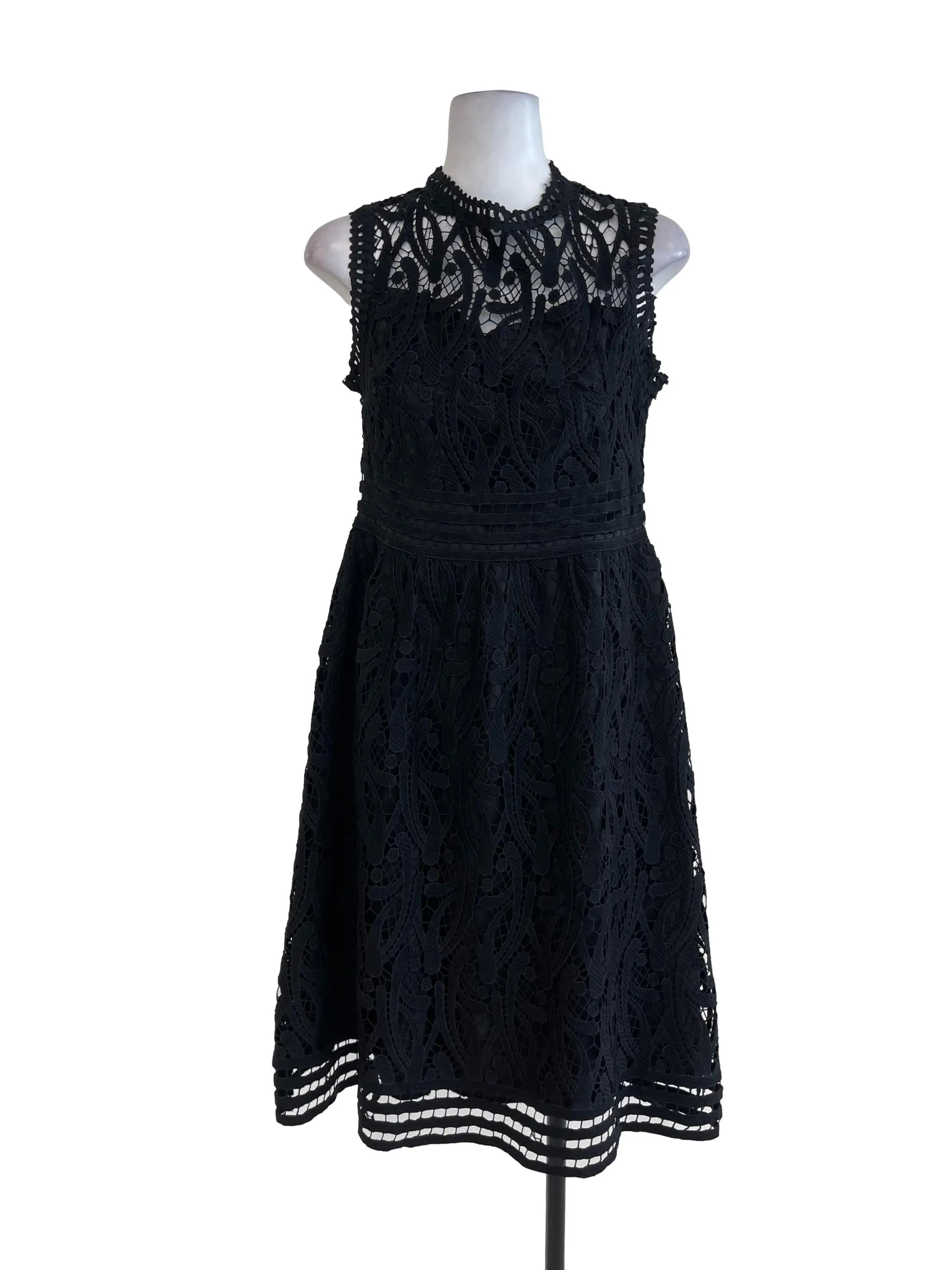 Black Elegant Laced Dress