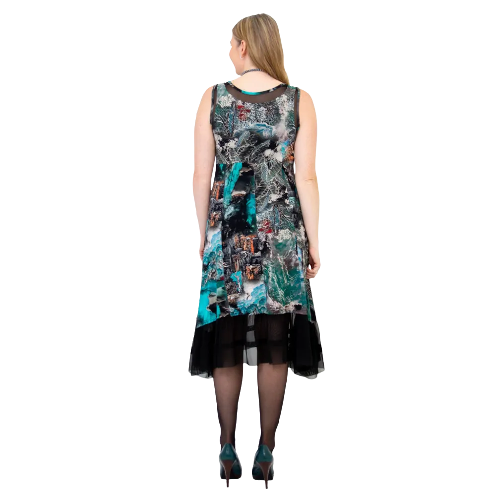 Blue Sky Danube Dress Mandari