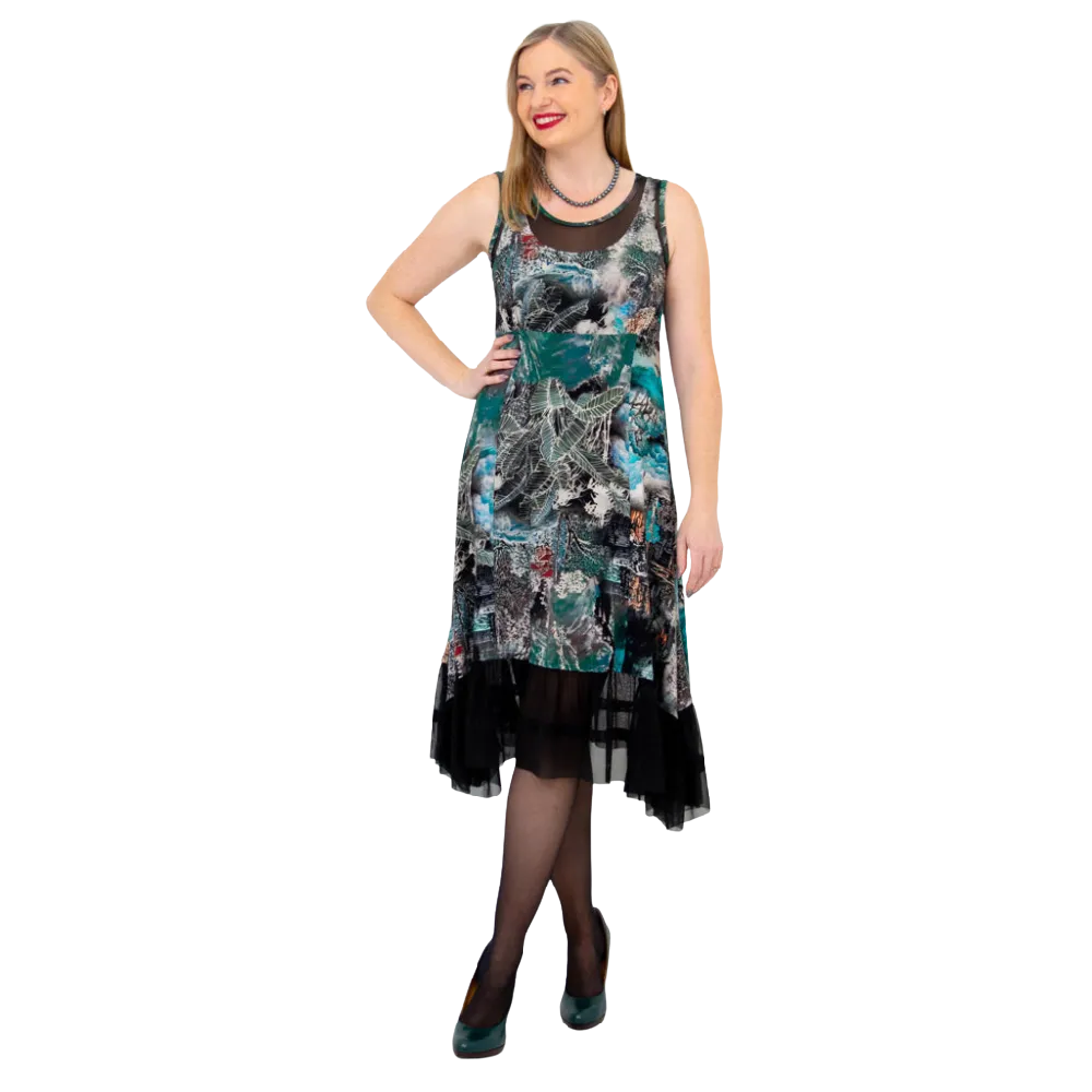 Blue Sky Danube Dress Mandari