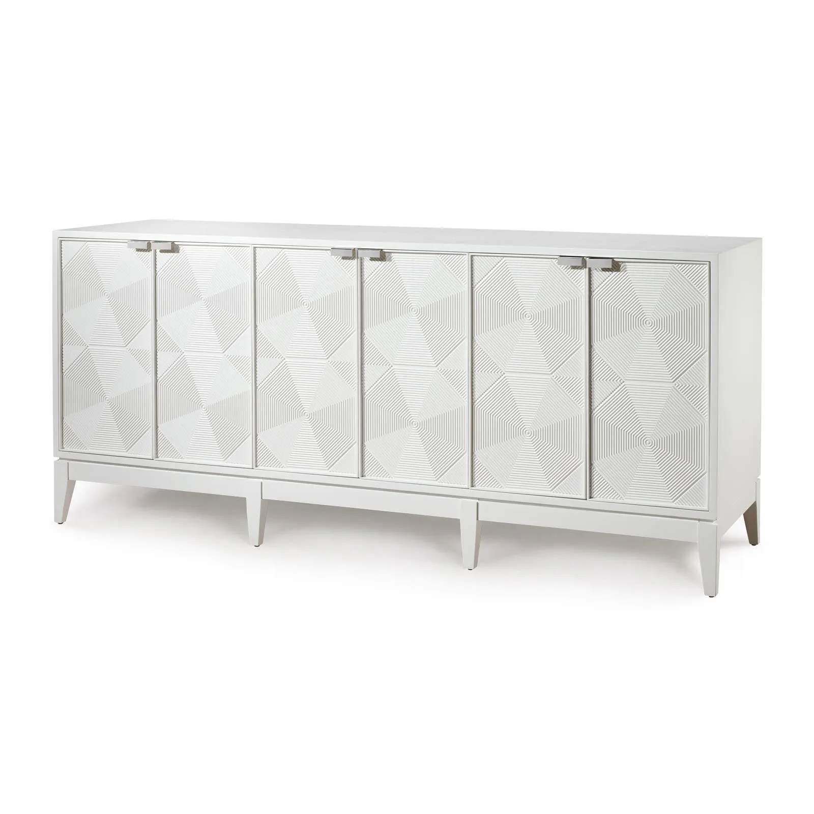 Borneo Extra Large Cabinet, White - Bungalow 5