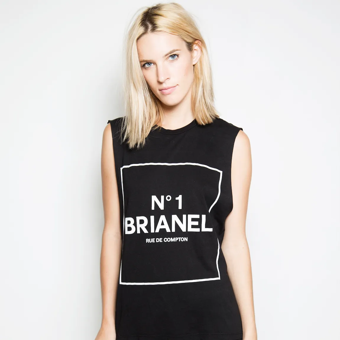 BRIANEL RUE DE COMPTON  MUSCLE TEE