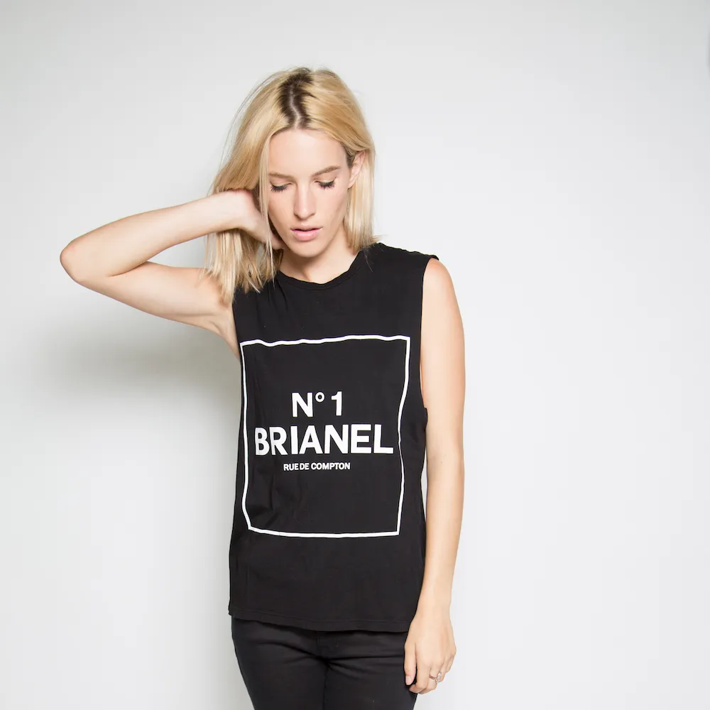 BRIANEL RUE DE COMPTON  MUSCLE TEE