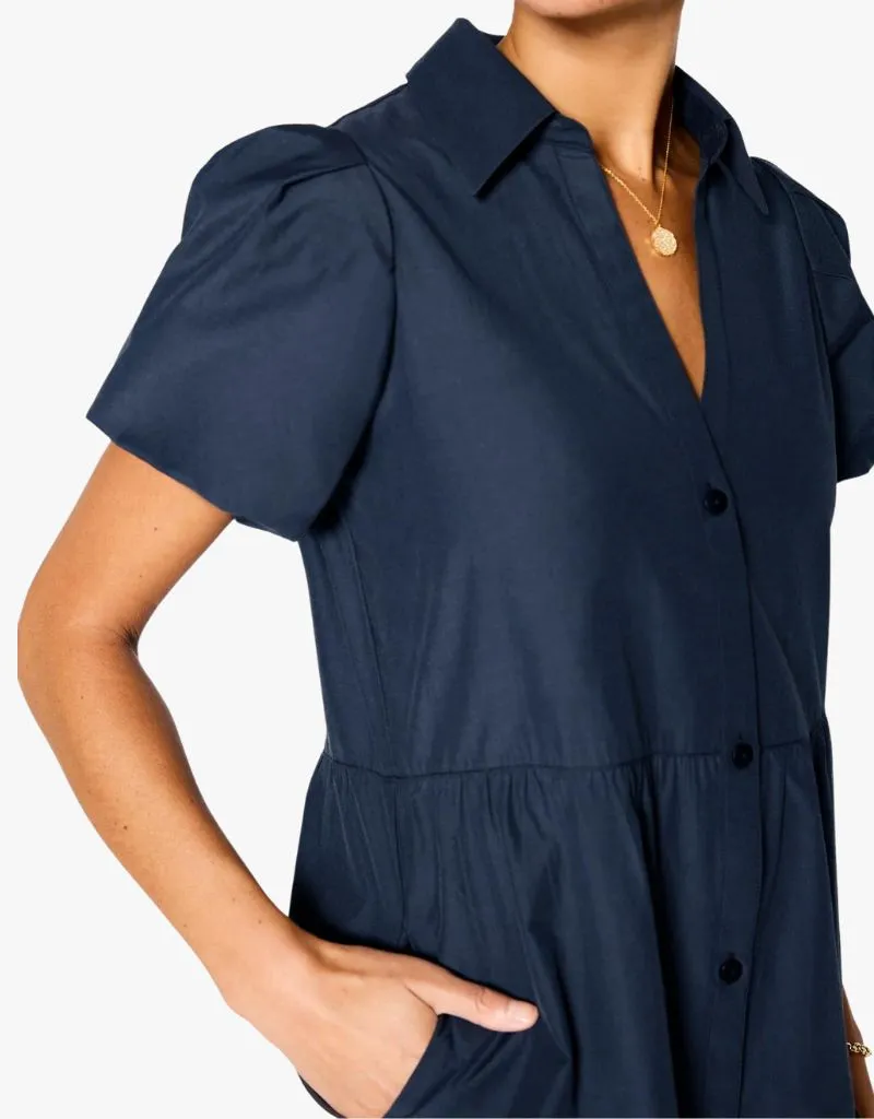 Brochu Walker Havana Mini Dress in Navy