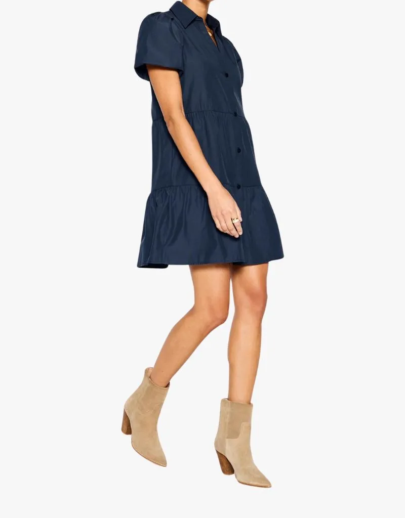 Brochu Walker Havana Mini Dress in Navy