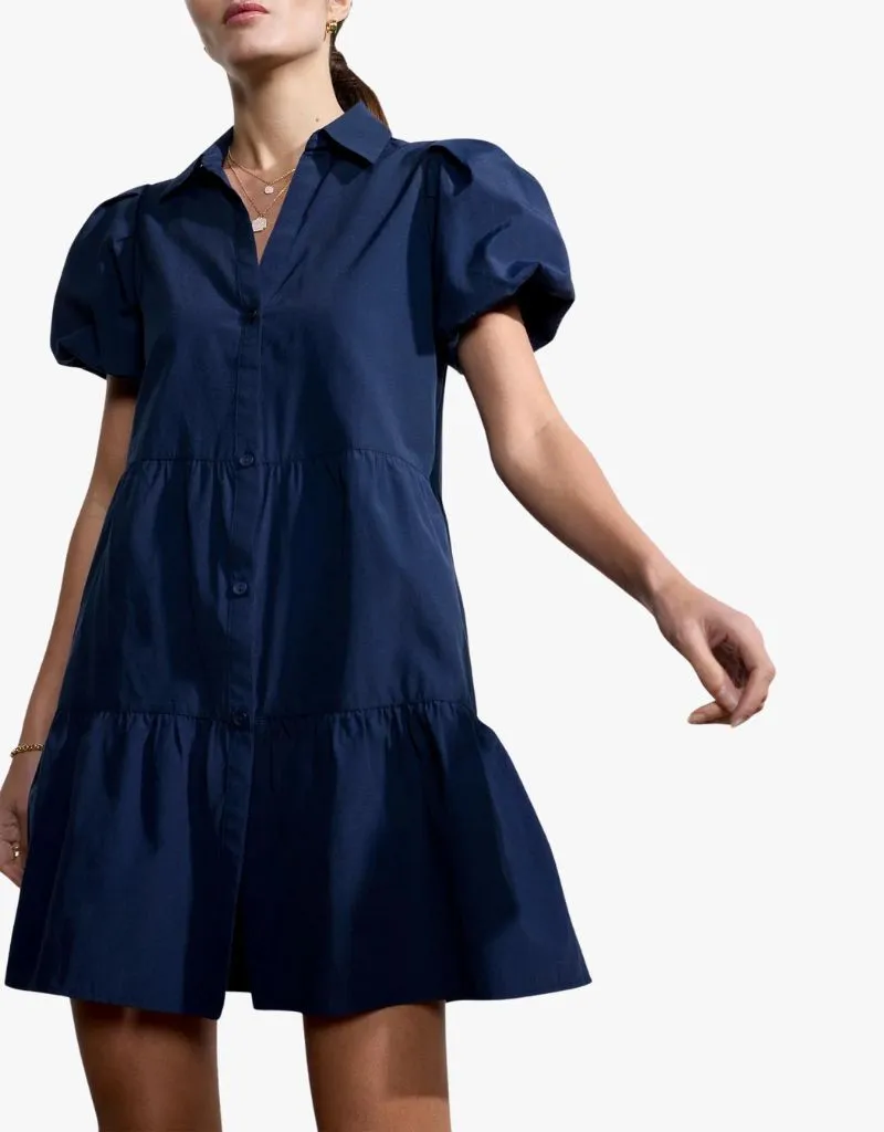 Brochu Walker Havana Mini Dress in Navy