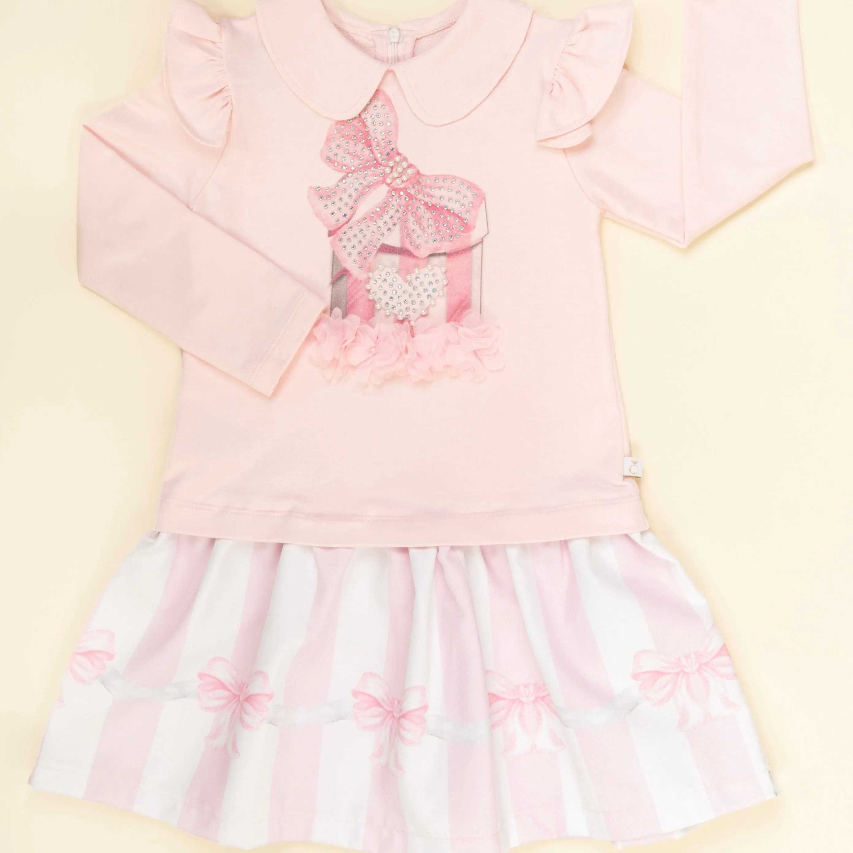CARAMELO KIDS -  Present Dress- Pink