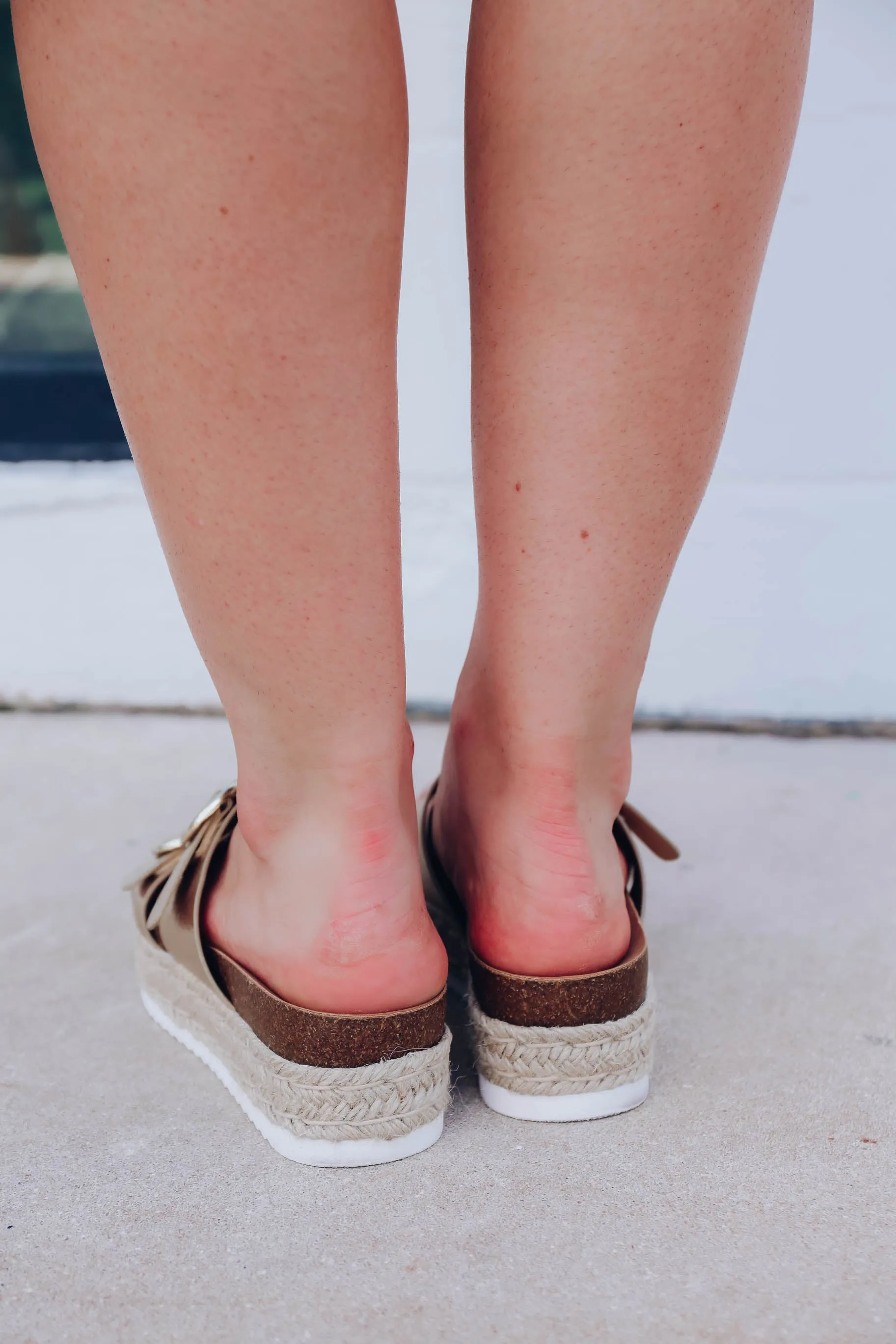 Catalan Espadrille Sandal - Gold
