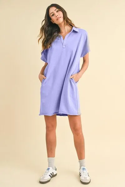Chic Meets Basic Mineral Washed Dress