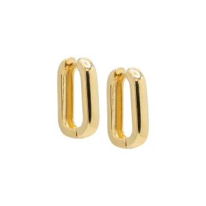 Chunky Solid U-Shape Huggie Earring
