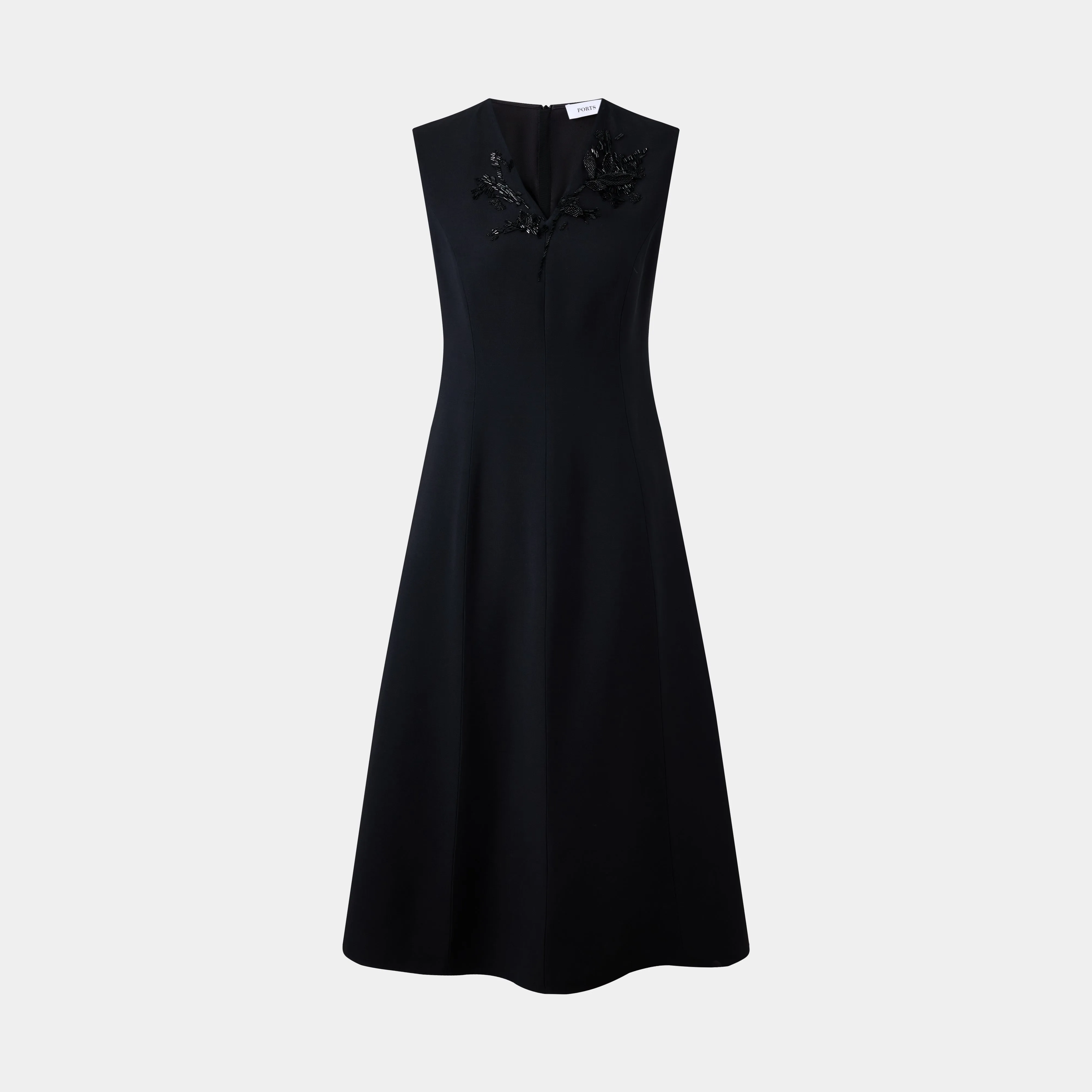 CLASSIC ESSENTIAL LITTLE BLACK DRESS, SLEEVELESS STYLE