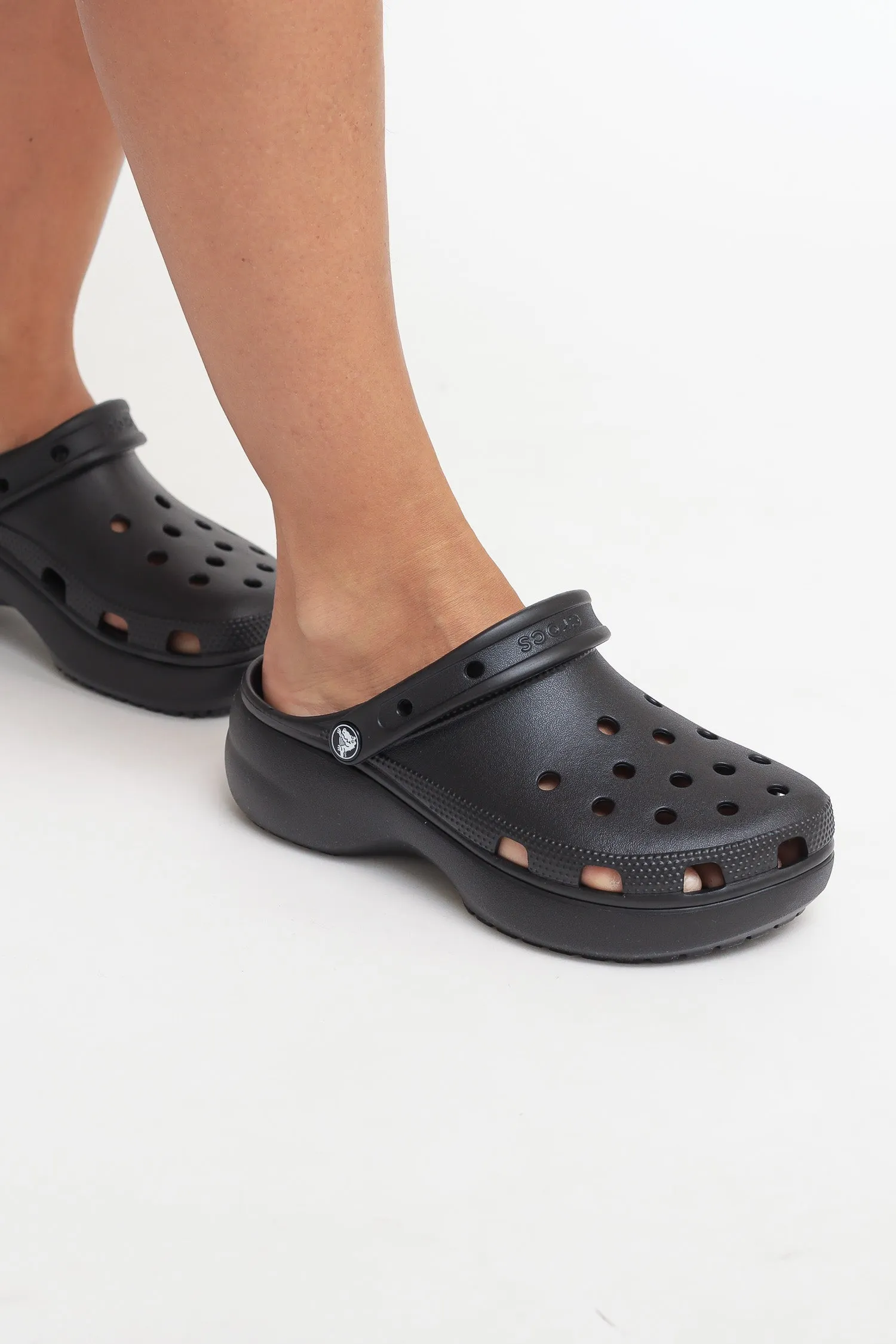 Classic Platform Clog - Black