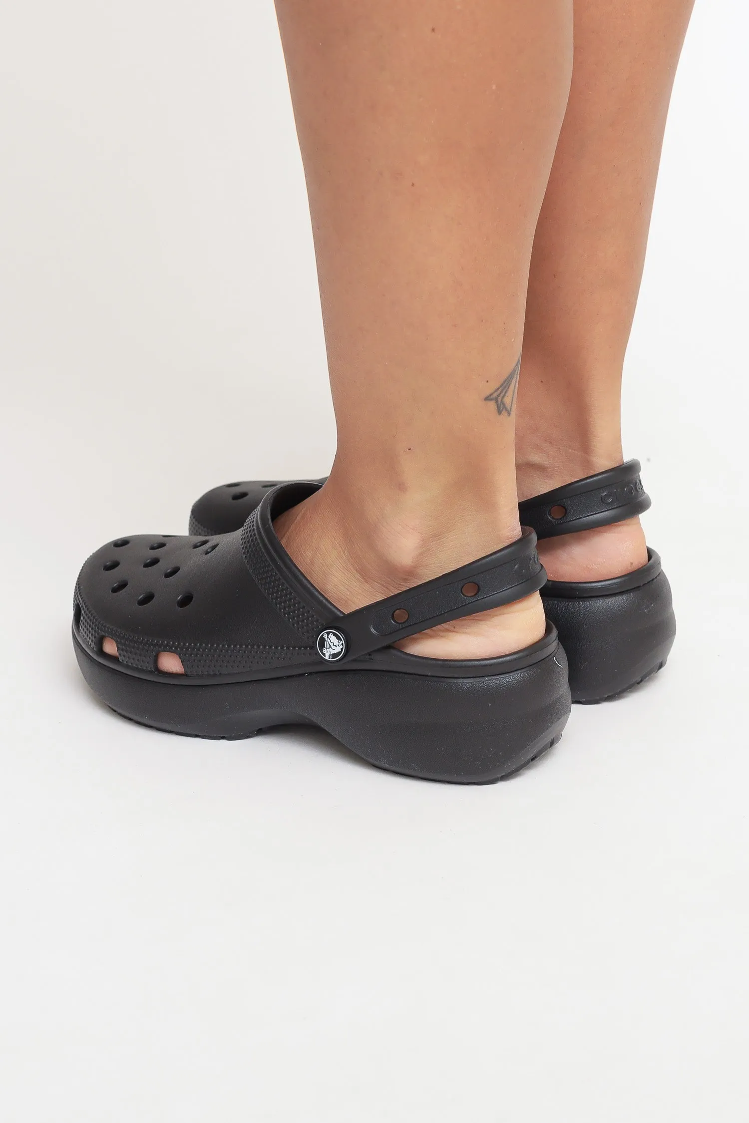 Classic Platform Clog - Black