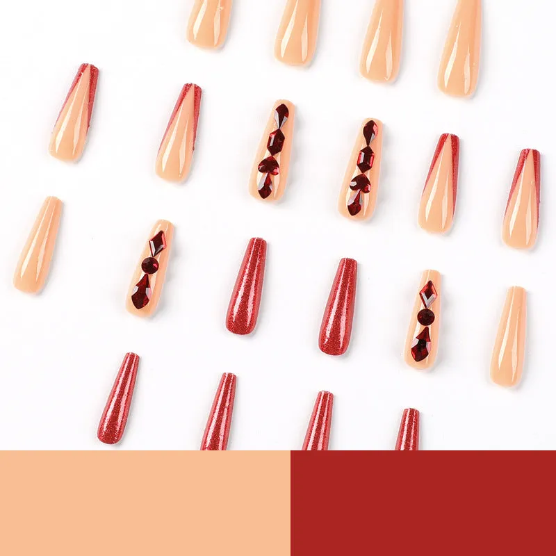 Coffin ruby nude french V