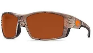 Costa Del Mar Fantail Realtree Camo Frame Polarised Lens Performance Sunglasses - Copper 580P