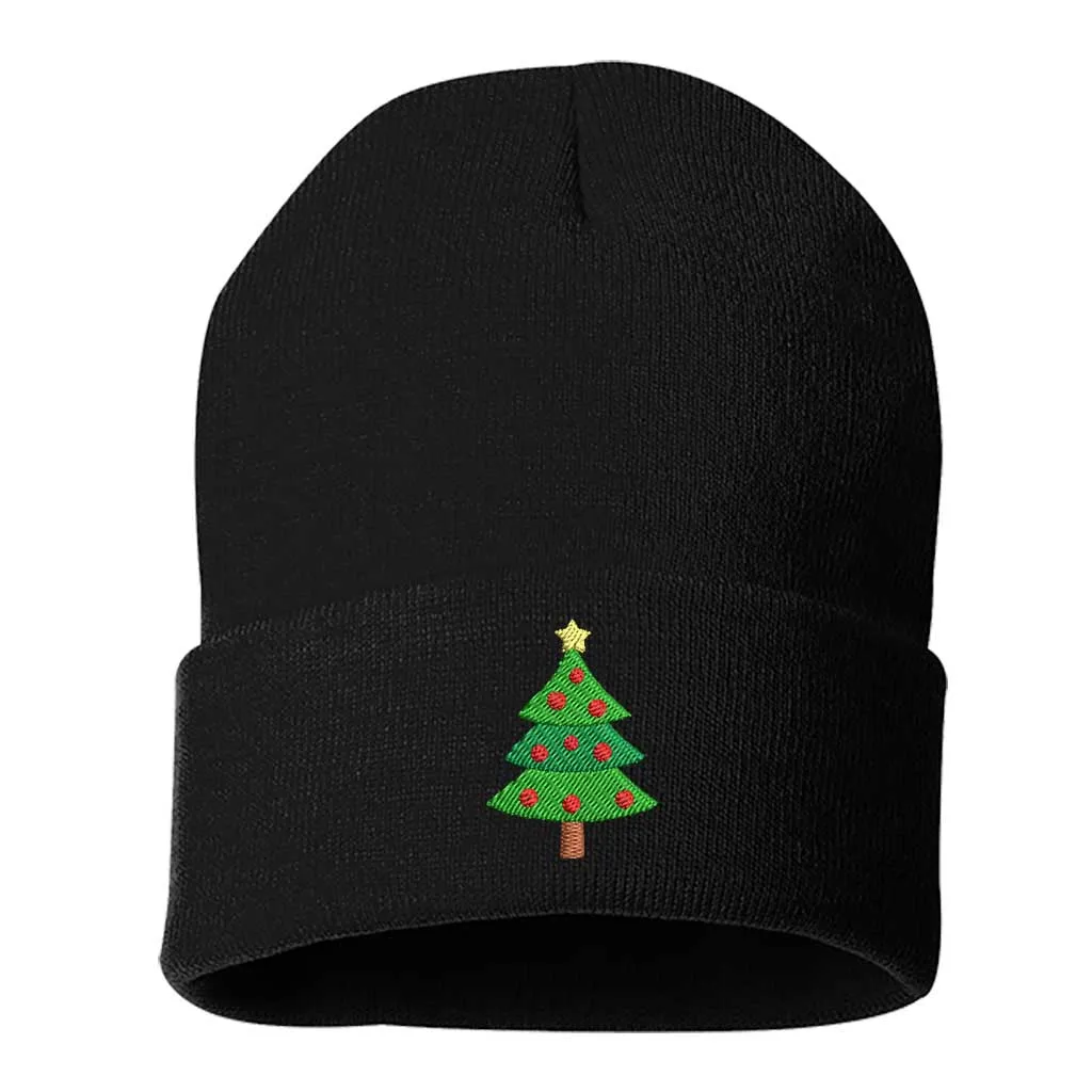 Cozy Christmas Tree Beanie - Festive & Stylish Holiday Accessory