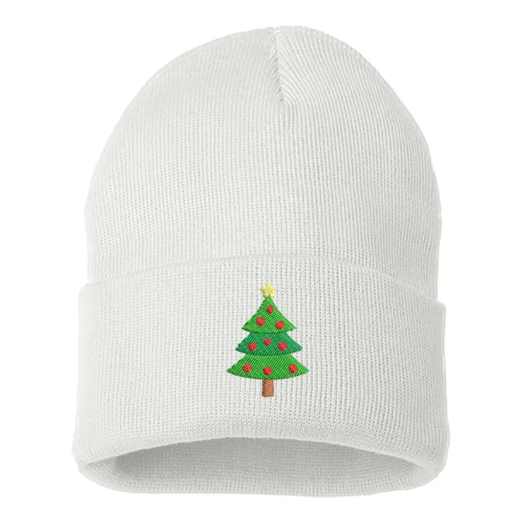 Cozy Christmas Tree Beanie - Festive & Stylish Holiday Accessory