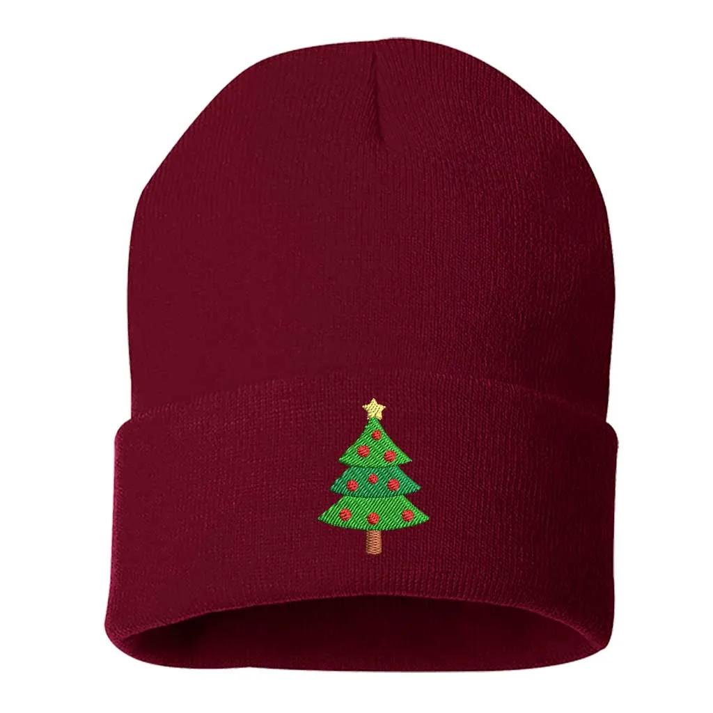 Cozy Christmas Tree Beanie - Festive & Stylish Holiday Accessory