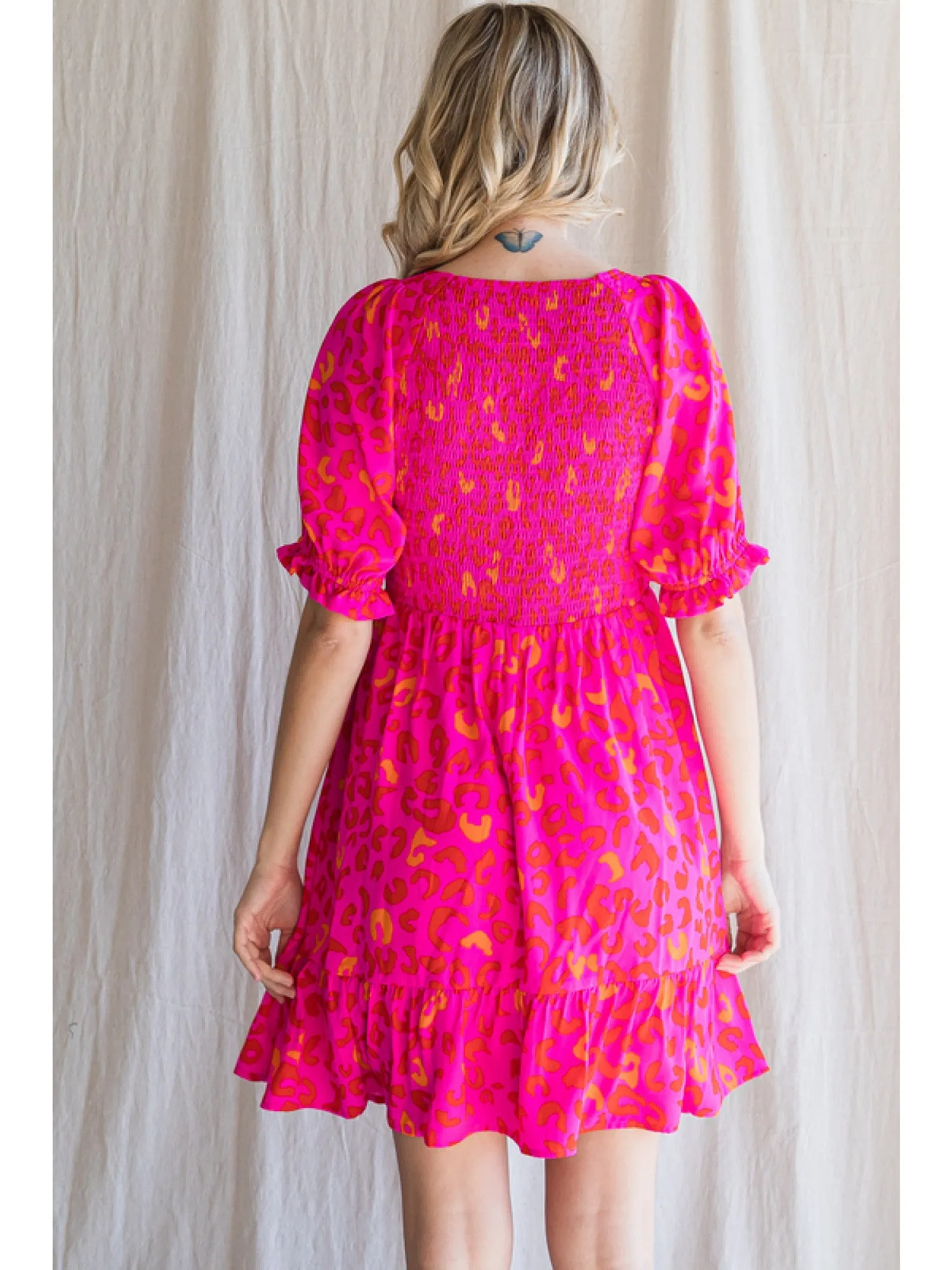 Crazy About You Leopard Dress