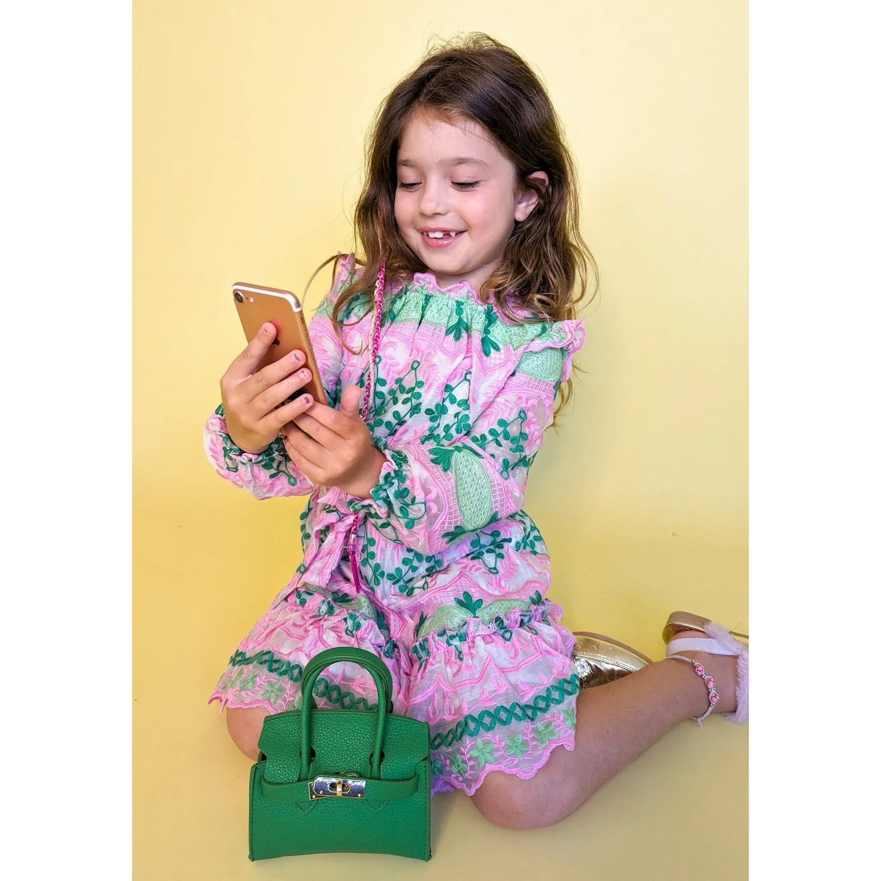 Delphine Embroidered Dress