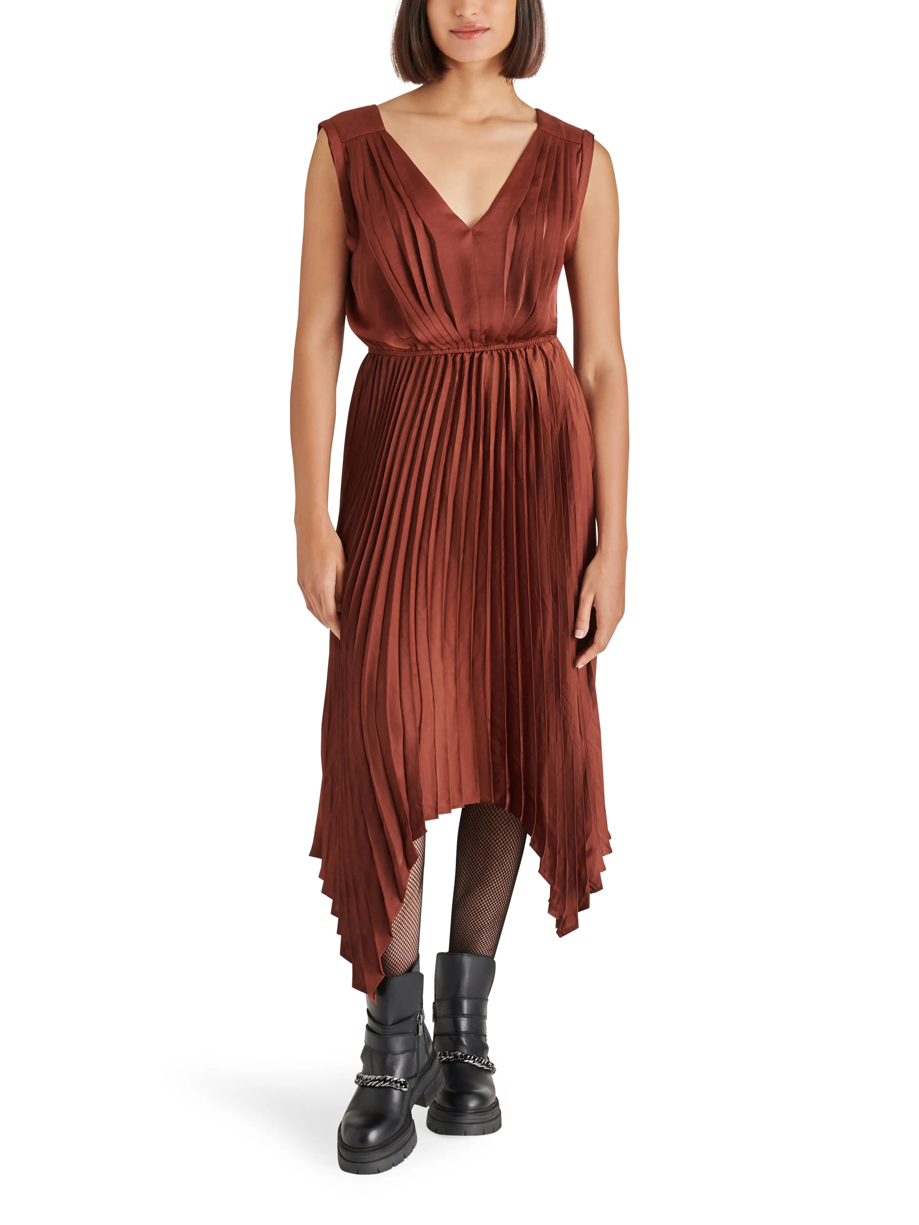 DONNA DRESS - CINNAMON