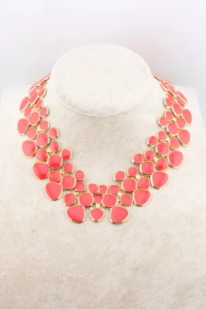 EC Cindy Pink Collar Necklace