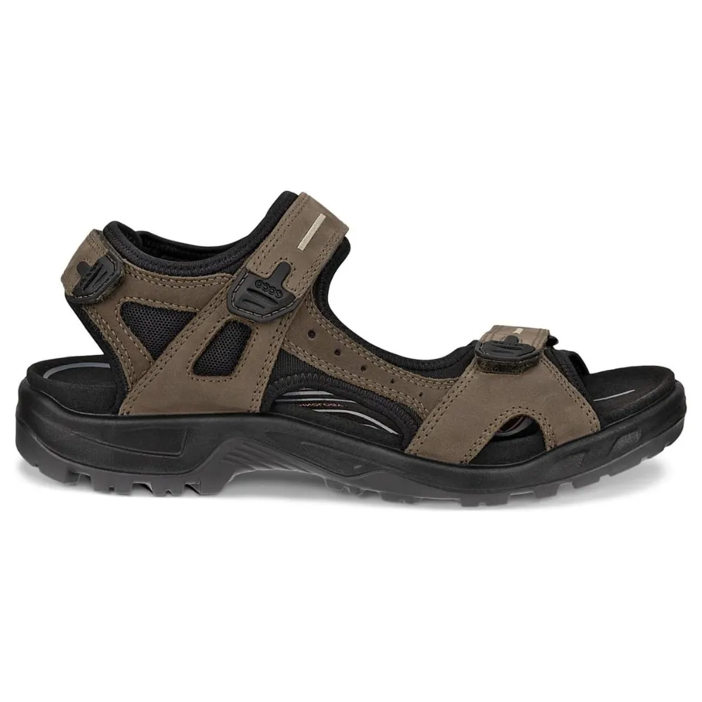 Ecco Yucatan Tarmac Nubuck Sport Sandal (Men's)