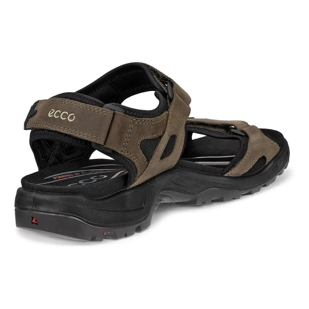 Ecco Yucatan Tarmac Nubuck Sport Sandal (Men's)
