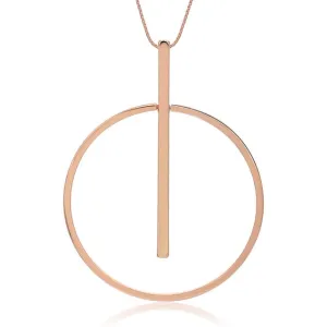 Elegant Femme Circle Necklace