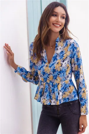 Elegant v-neck women Top