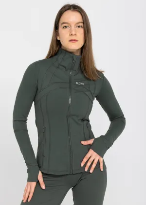 Elo Zipper Jacket Eucalyptus