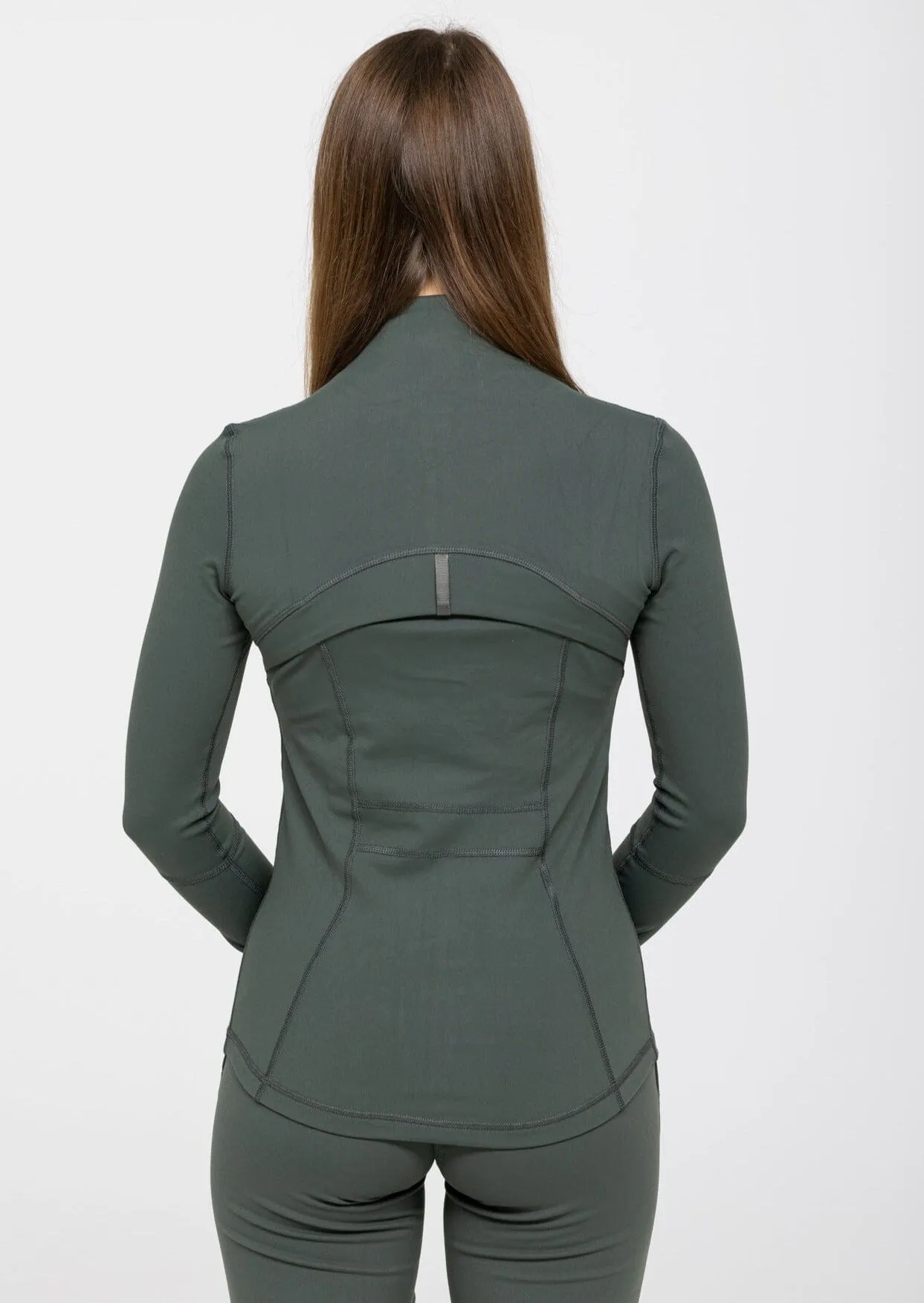 Elo Zipper Jacket Eucalyptus