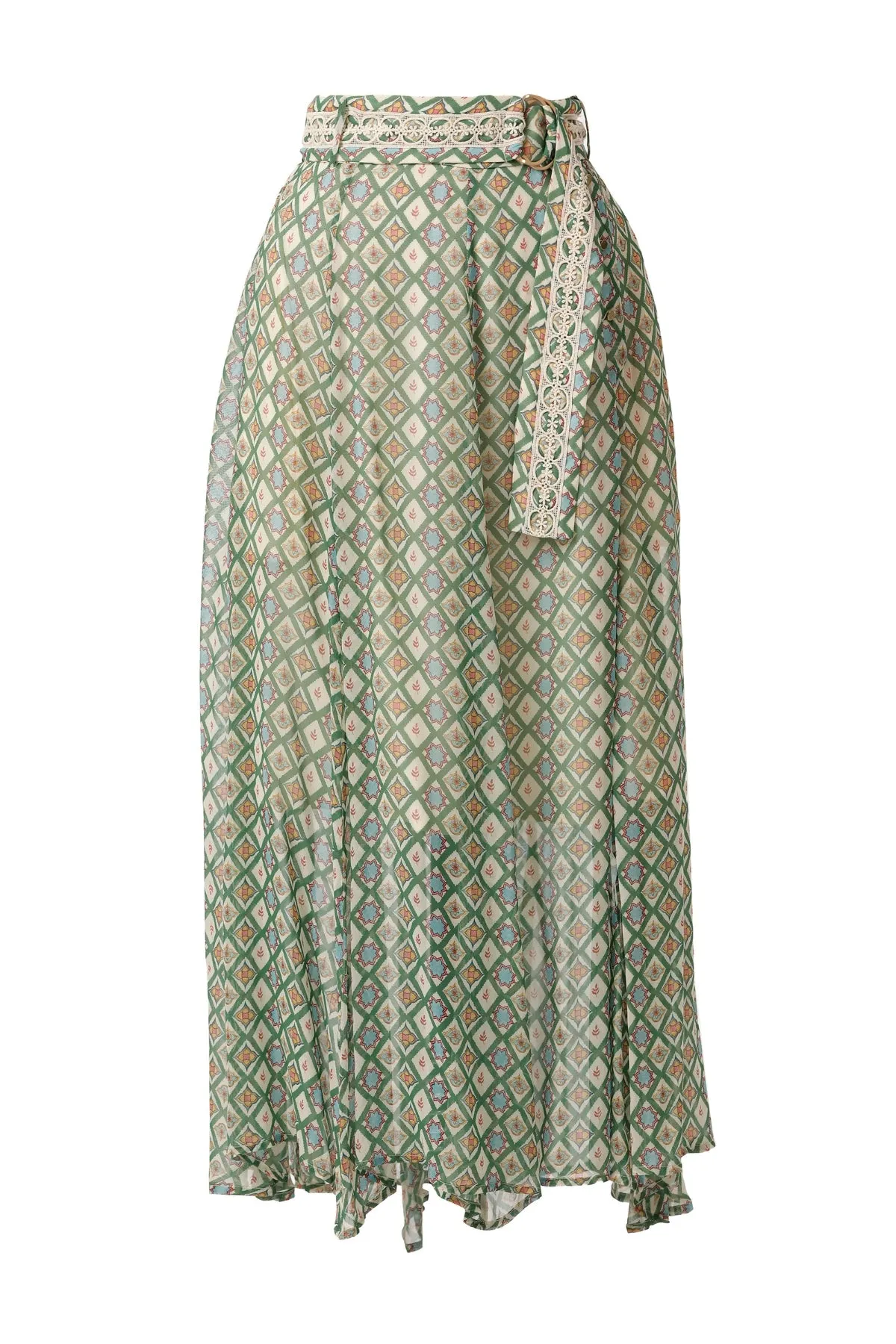 EMILY LOVELOCK | Belle Printed Skirt