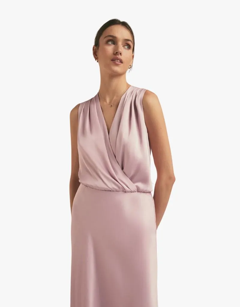 Favorite Daughter The Sleeveless Nita Dress in Pastel Lavender