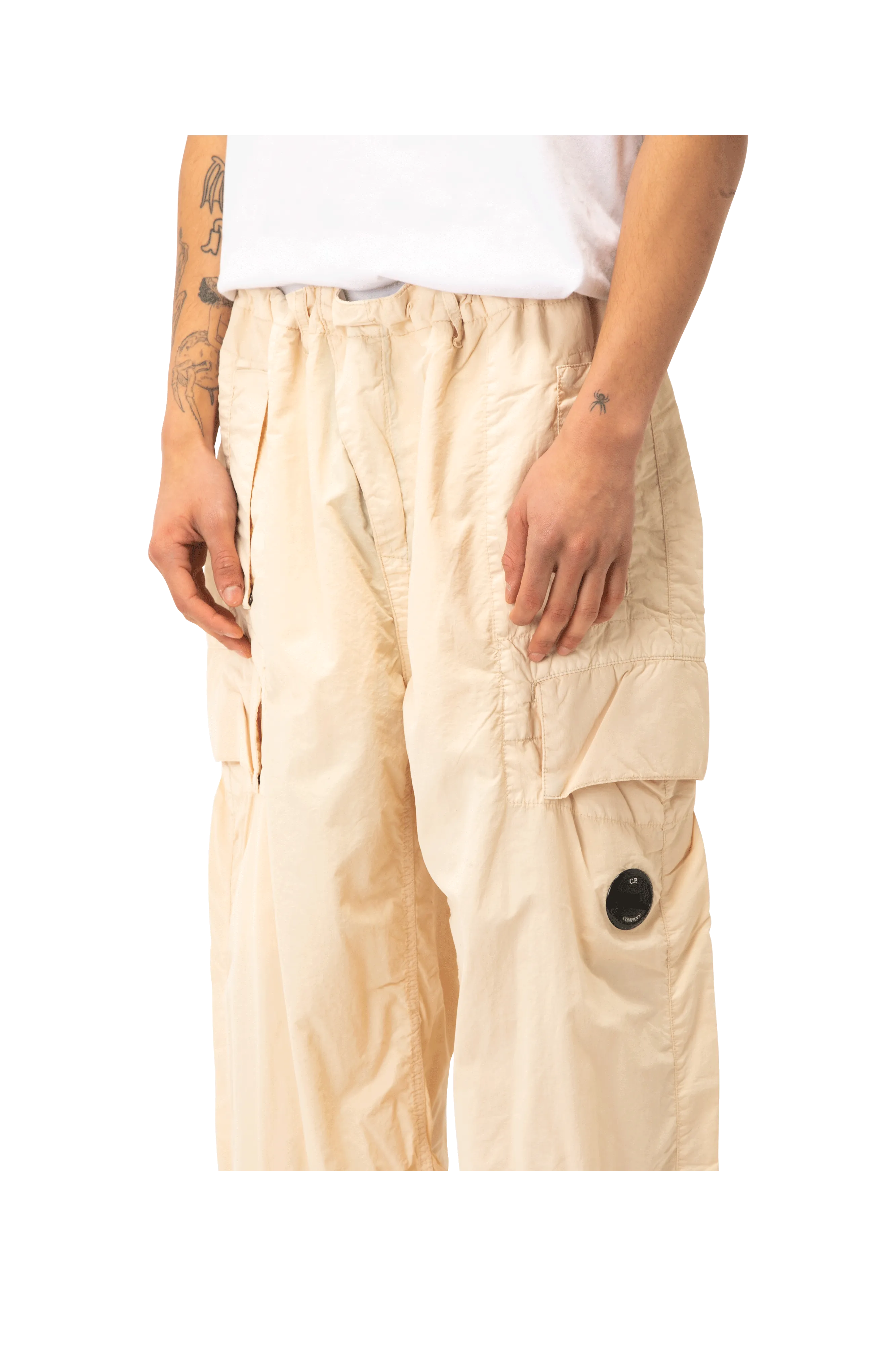 Flatt Nylon Oversized Cargo Pants