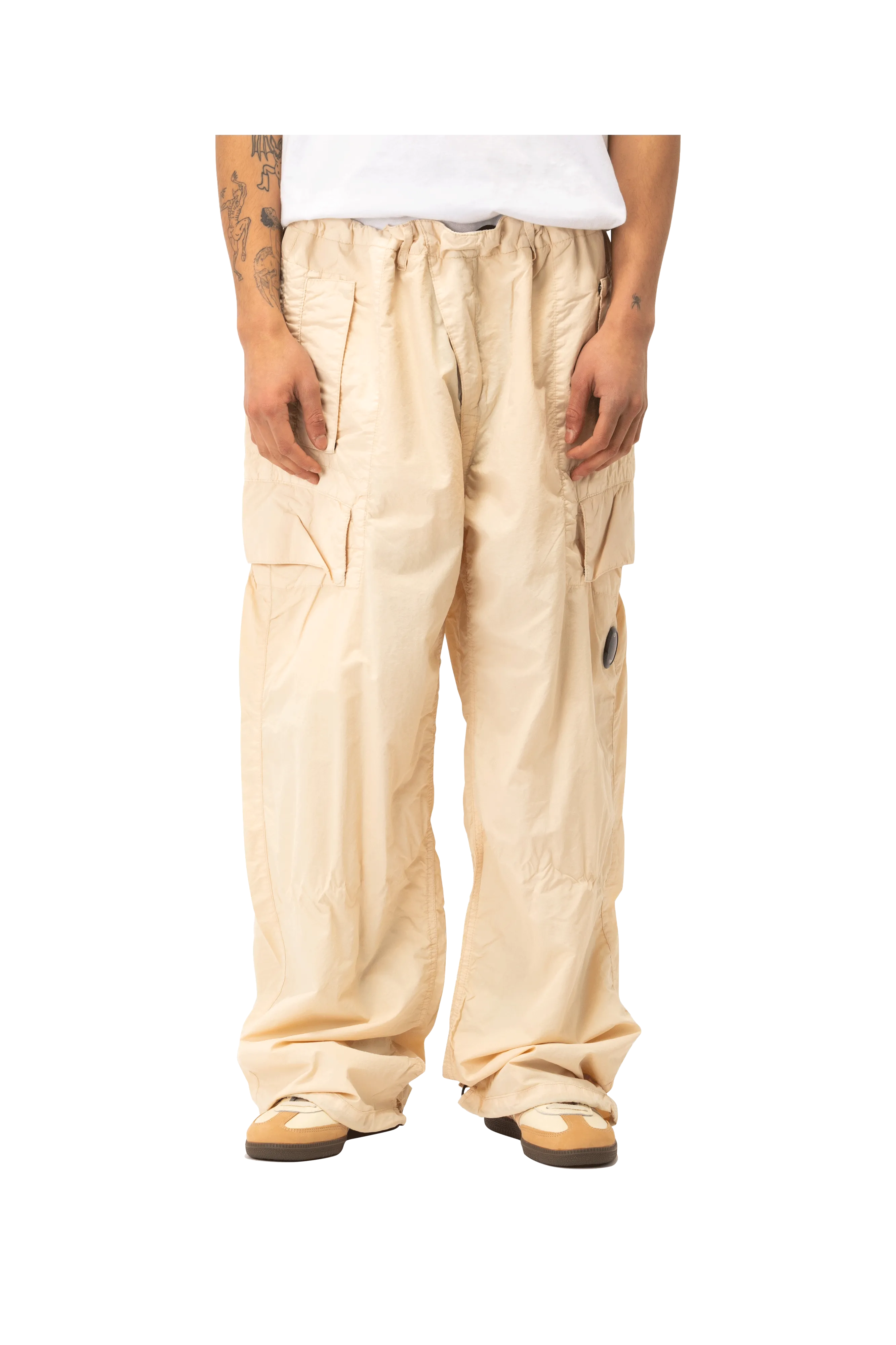 Flatt Nylon Oversized Cargo Pants