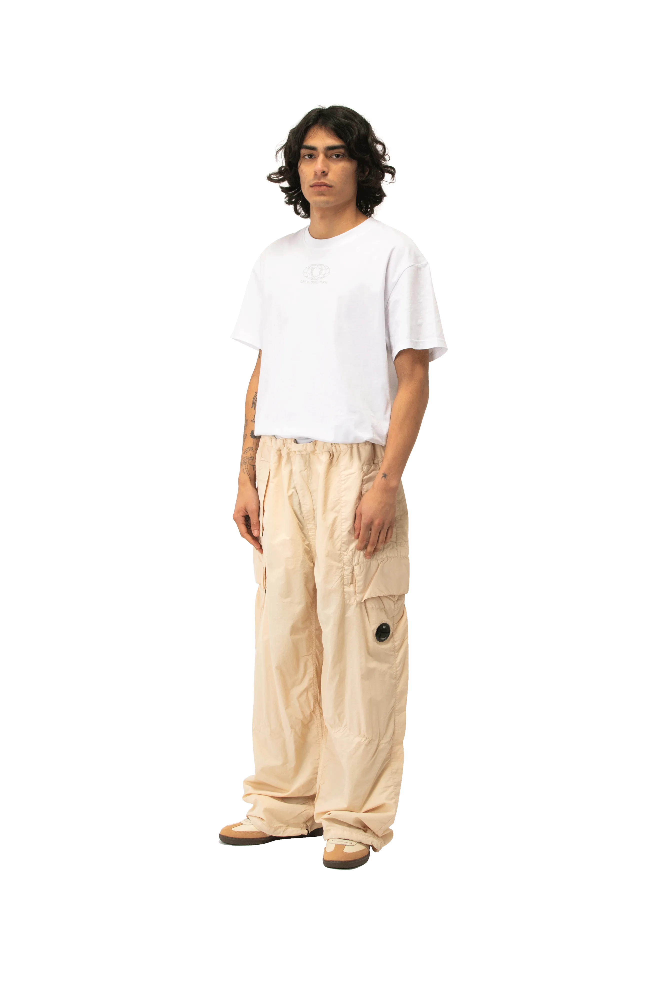Flatt Nylon Oversized Cargo Pants