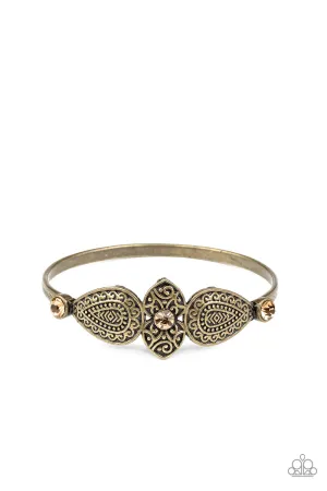 Flourishing Fashion - Brass Bracelet