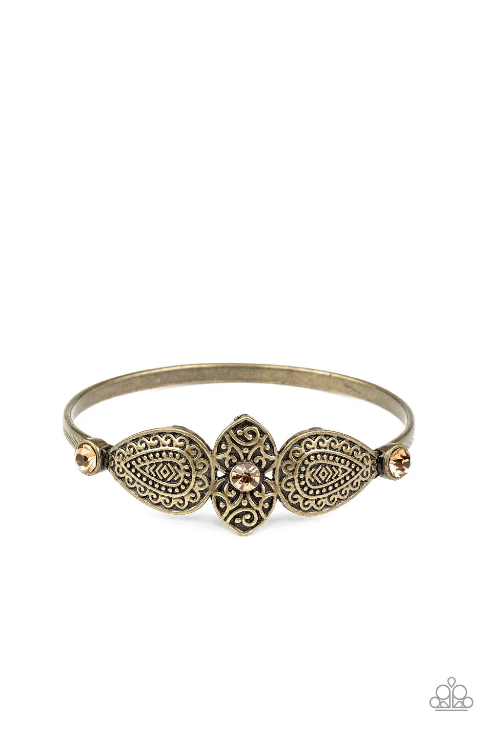 Flourishing Fashion - Brass Bracelet