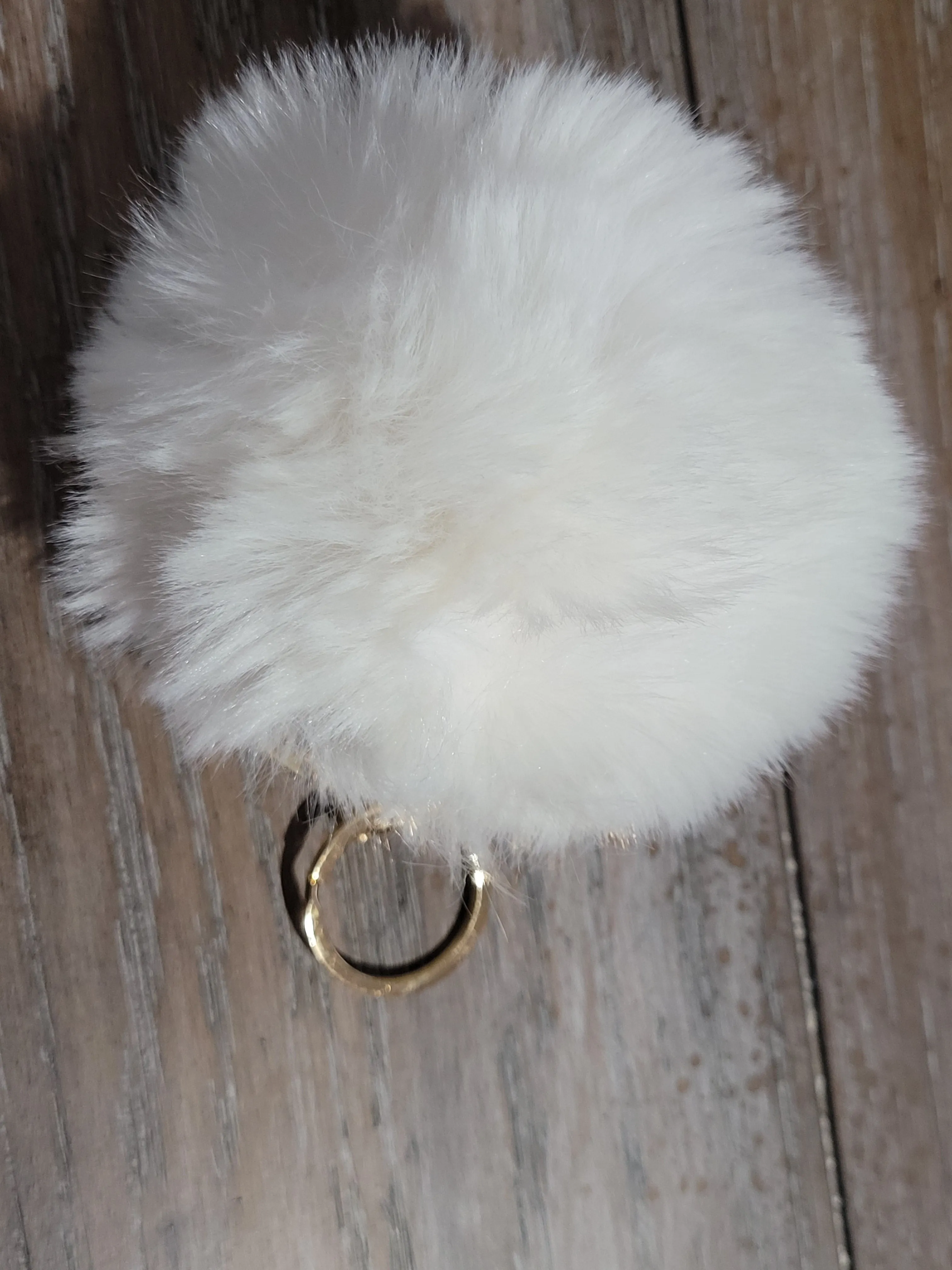 Fuzzy Keychain
