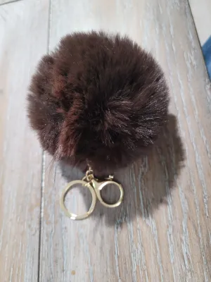 Fuzzy Keychain