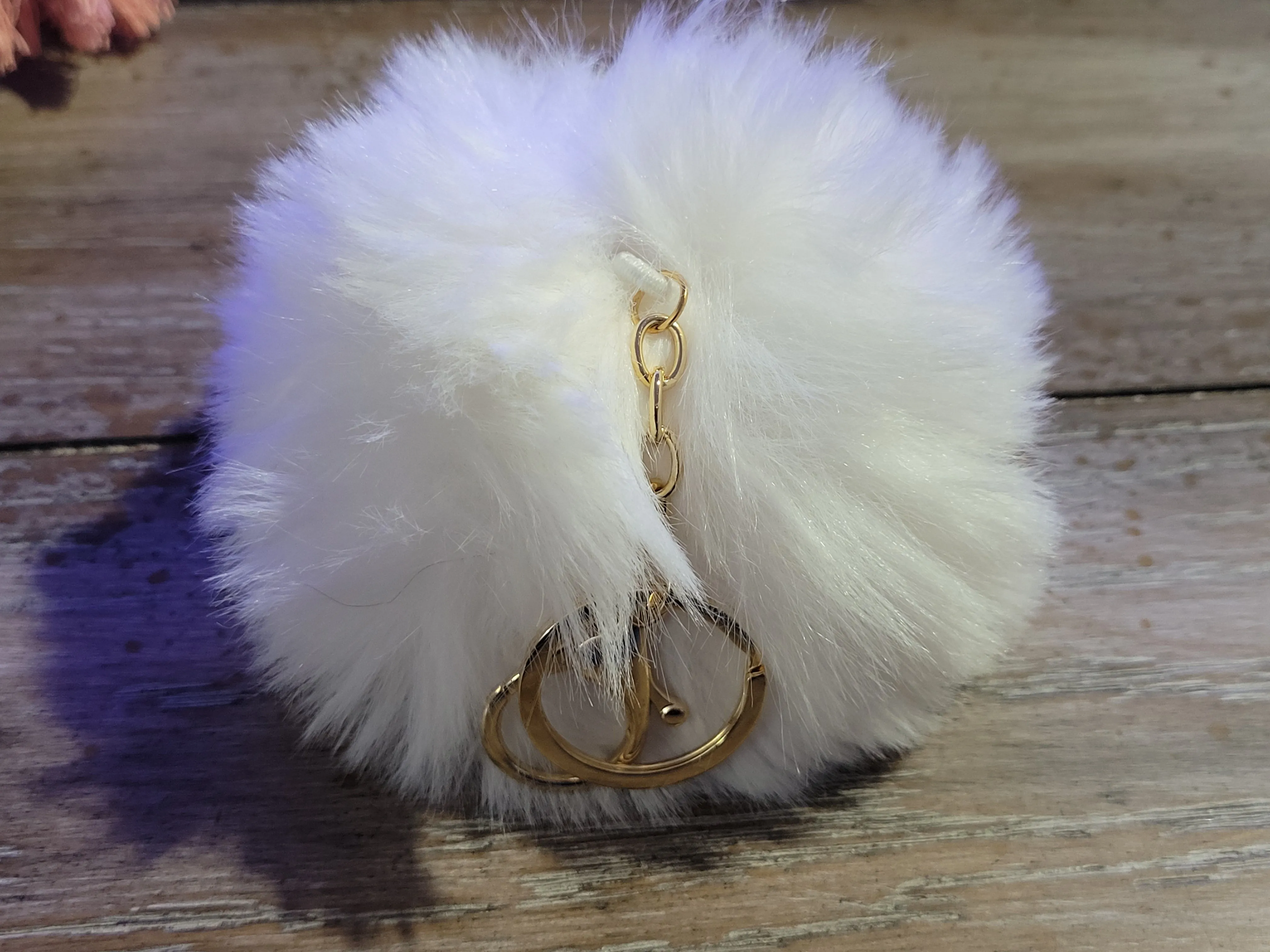 Fuzzy Keychain
