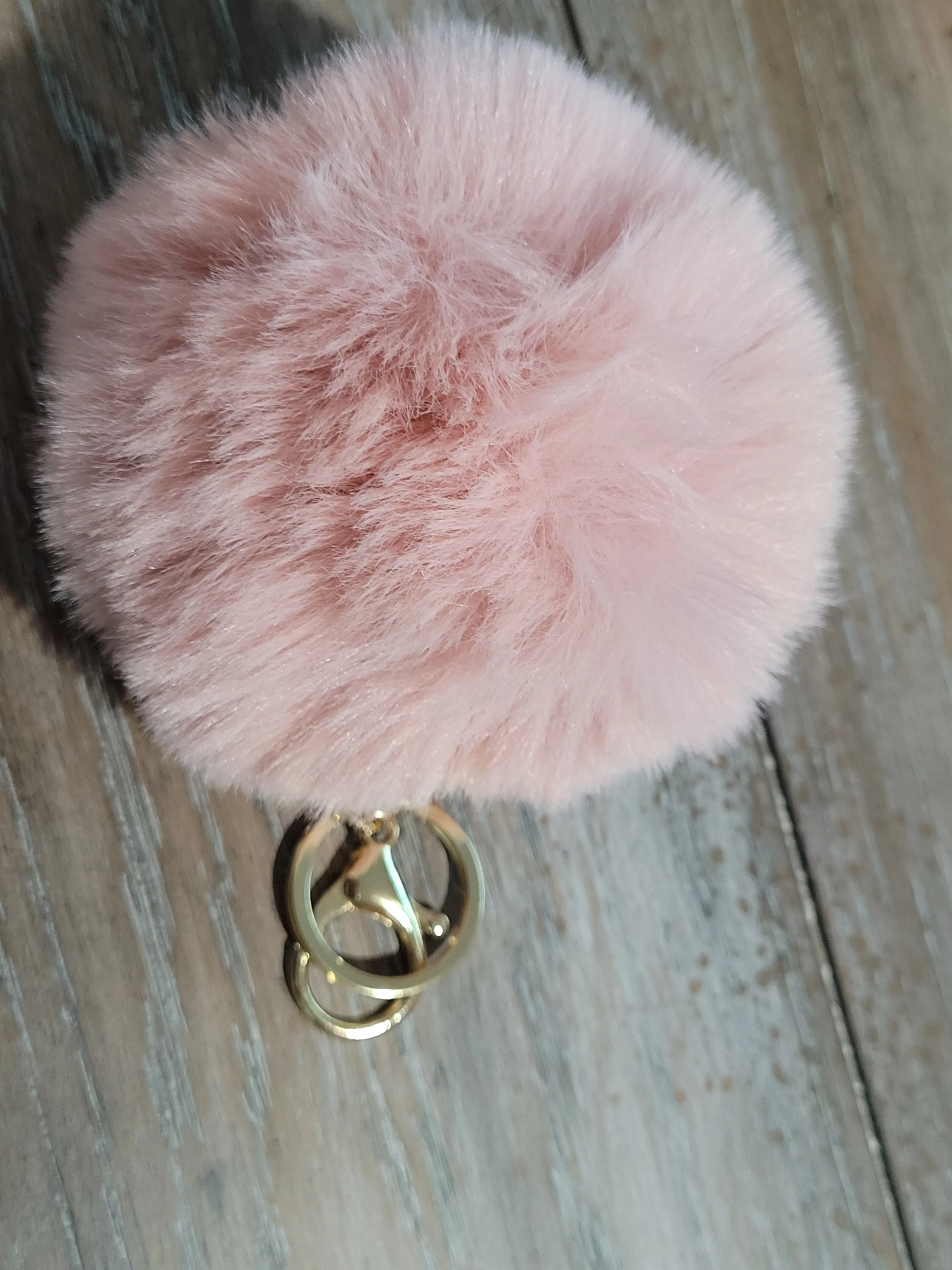 Fuzzy Keychain