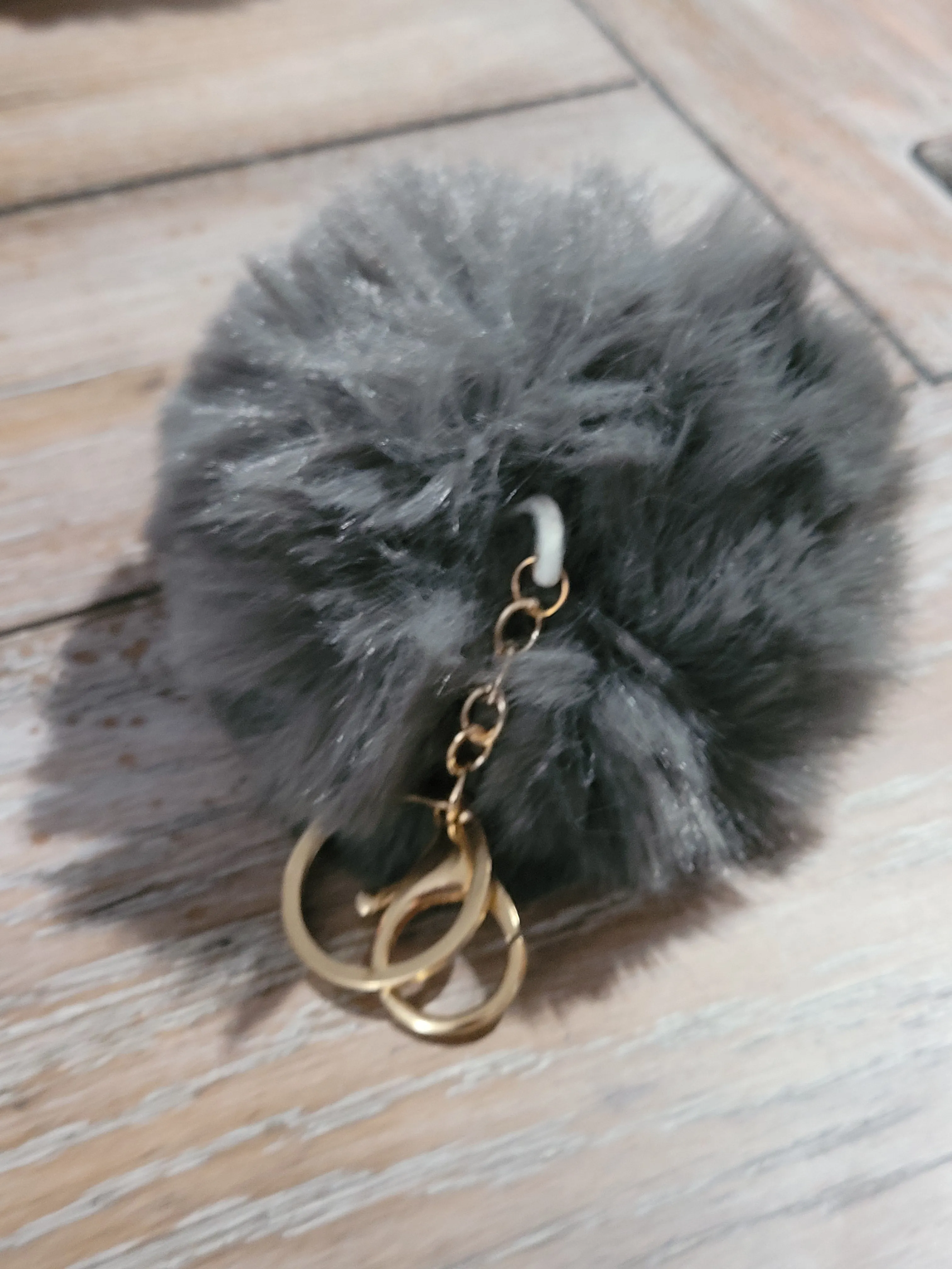 Fuzzy Keychain